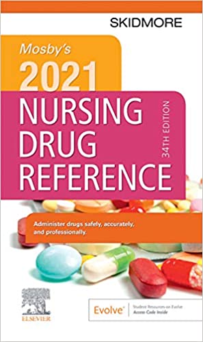 Mosby's 2021 Nursing Drug Reference (34th Edition) - Orginal Pdf